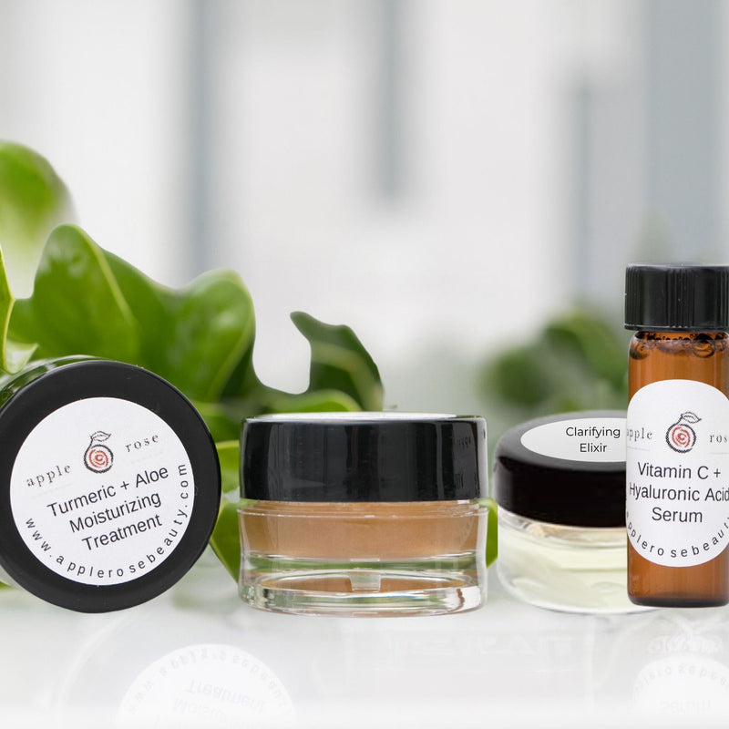 Acne/Oily Skin Trial Kit *Limited Holiday Edition* from Apple Rose Beauty natural and organic skin care and organic beauty