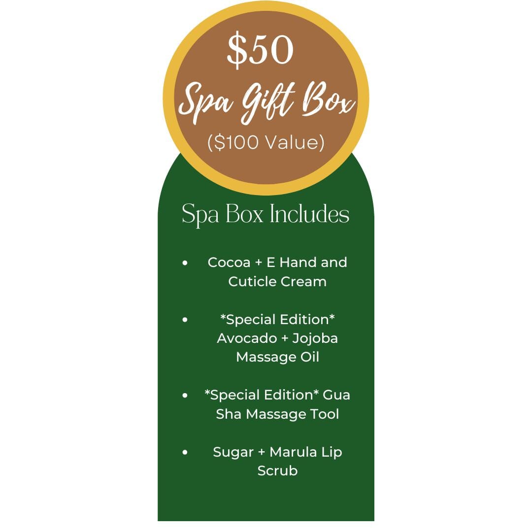 Holiday Gift Box from Apple Rose Beauty natural and organic skin care and organic beauty