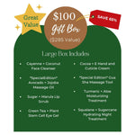 Holiday Gift Box from Apple Rose Beauty natural and organic skin care and organic beauty