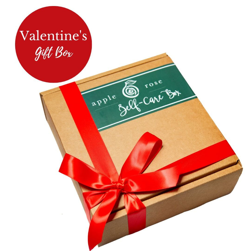 Valentine's Gift Set from Apple Rose Beauty natural and organic skin care and organic beauty