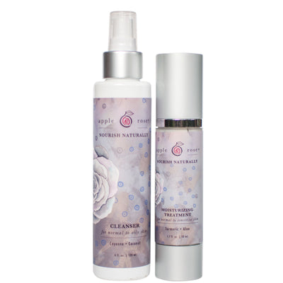 Clear Skin Bundle from Apple Rose Beauty natural and organic skin care and organic beauty
