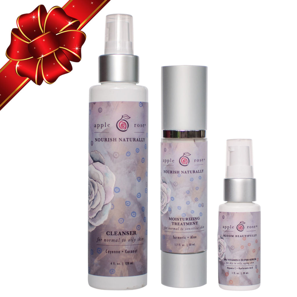 Freedom Skin Care Essentials Set from Apple Rose Beauty natural and organic skin care and organic beauty
