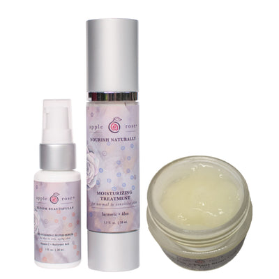 Graceful Aging + Eyes Bundle from Apple Rose Beauty natural and organic skin care and organic beauty