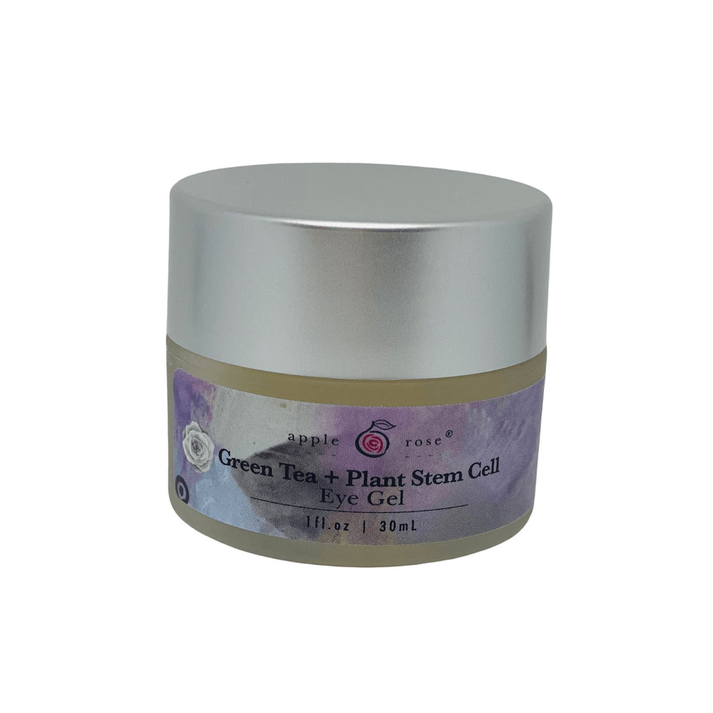 Green Tea + Plant Stem Cell Eye Gel from Apple Rose Beauty natural and organic skin care and organic beauty